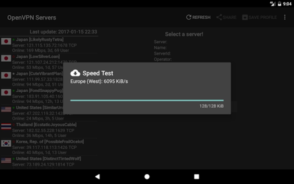 VPN Servers - Preview 3