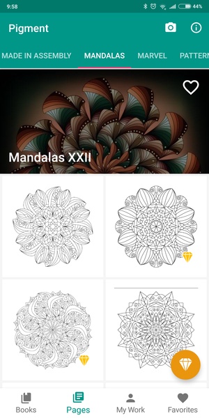 Mandalas: Apps para colorir também no seu smartphone/tablet