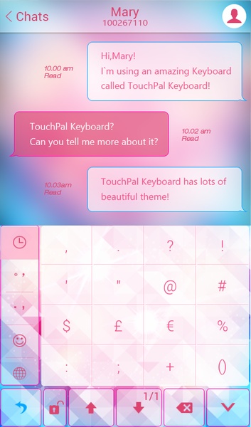 Happy Holiday TouchPal Theme - Preview 1