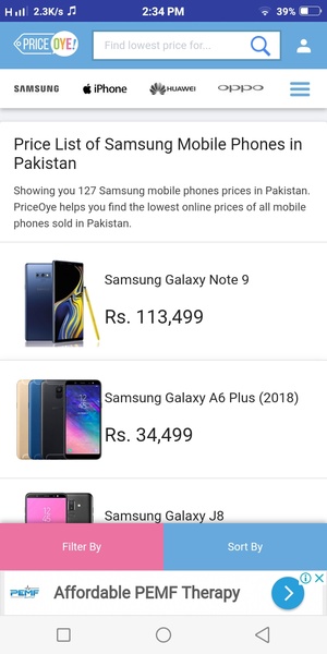 PriceOye Mobile Prices Pakistan - Preview 3