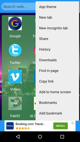 Blue Browser - Preview 4