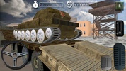 Transporter Truck 3D Army Tank screenshot 4