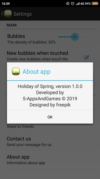 Holiday of Spring Free Live Wallpaper - Preview 1