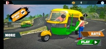Offroad Tuk Tuk Taxi Sim screenshot 2