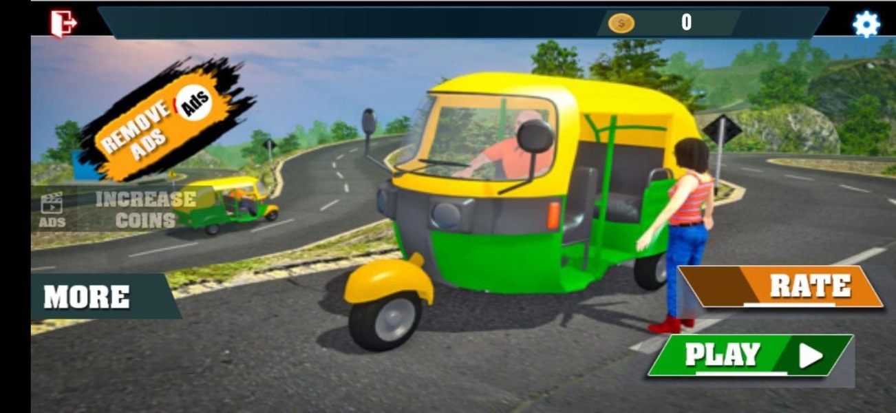 Offroad Tuk Tuk Taxi Sim - Preview 2