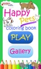 Dogs, Cats and Happy Pets Coloring Book screenshot 10