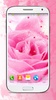 Pink Flowers Live Wallpaper screenshot 5