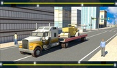Heavy Crane Transporter Truck screenshot 2