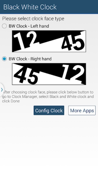 Black White Clock - Preview 1