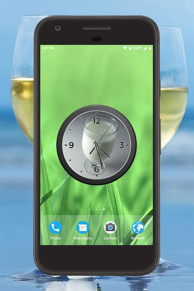Glass Clock Live Wallpaper - Preview 3