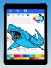 Shark Attack Coloring Book screenshot 5