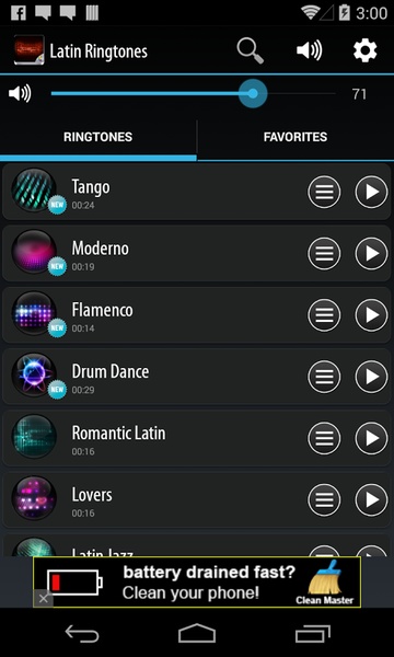Latin Ringtones - Preview 3