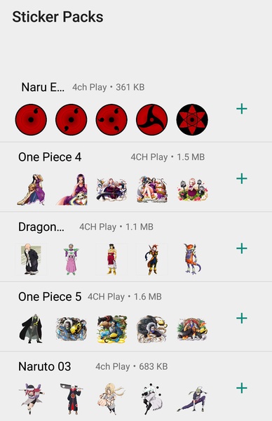 Anime Stickers - WAStickerApps - Preview 6