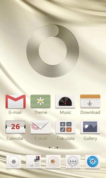 Gloss GOLauncher EX Theme - Preview 5