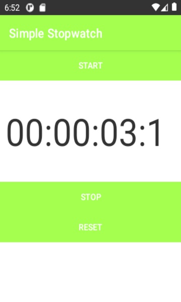 Simple Stopwatch - Preview 3