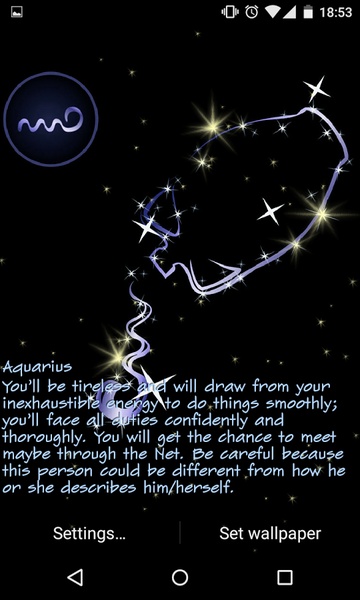 Your Daily Horoscope Live Wallpaper Free - Preview 10