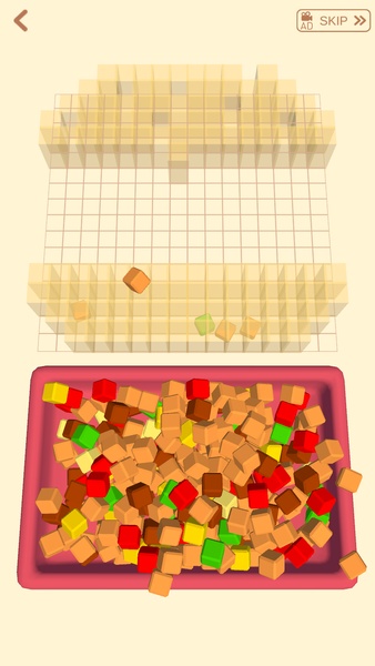 Cubes Art - Assemble object unique puzzle - Preview 9