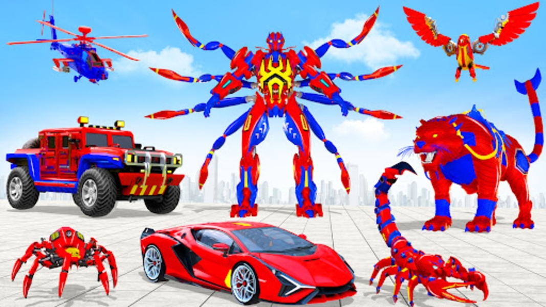 Spider Robot Transform - Preview 5