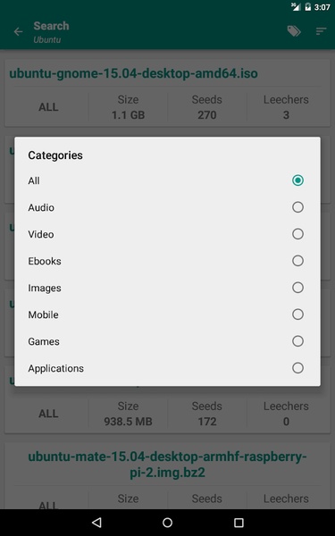 Torrent Search Engine - Preview 4