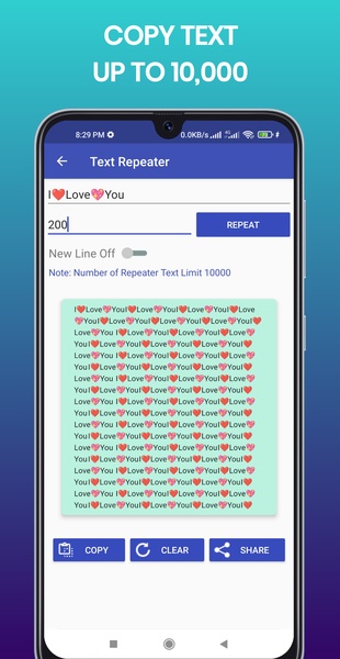 Text Repeater - 10k Copy - Preview 4