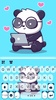 Lovely Cute Panda Theme screenshot 1