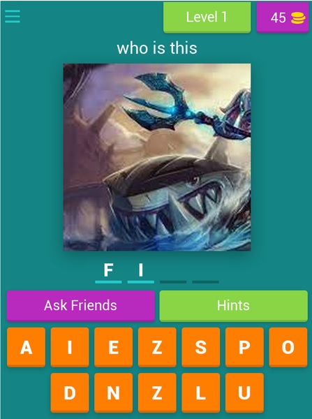 League of Legends karacter quiz - Preview 1