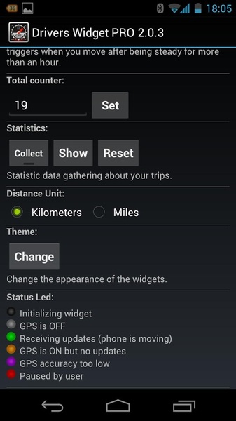 Drivers Widget - Preview 3