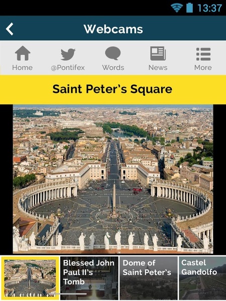 ThePopeApp - Preview 1