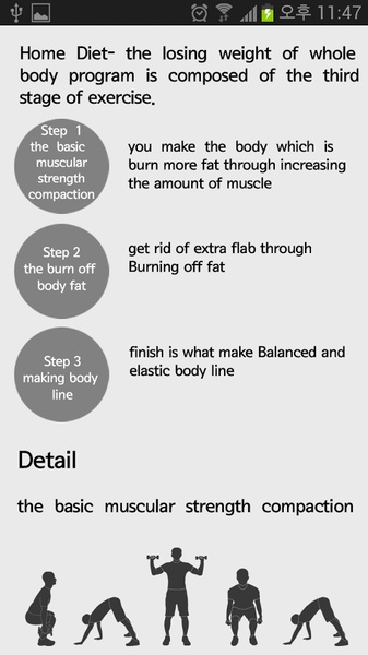Home exercise diet(free) - Preview 4