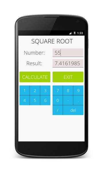 Square Root Calculator - Preview 1