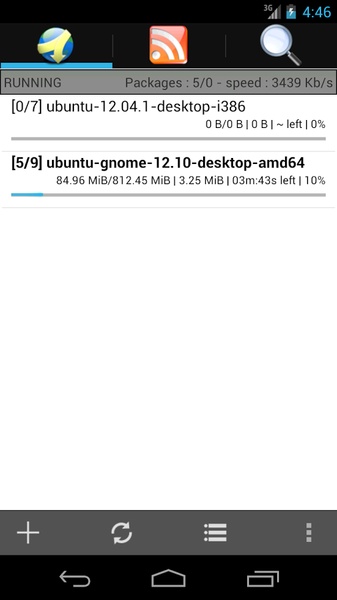 JDownloaderRC - Preview 5