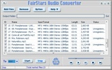 FairStars Audio Converter screenshot 1