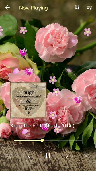 Flower Music Player - Preview 1