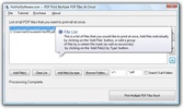 PDF Print Multiple PDF Files at once Software screenshot 1