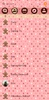 SMS Theme Love Chocolate pink screenshot 2