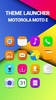 Launcher For Motorola Moto E screenshot 1
