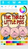 Coloring 3 Little Pigs Games screenshot 4
