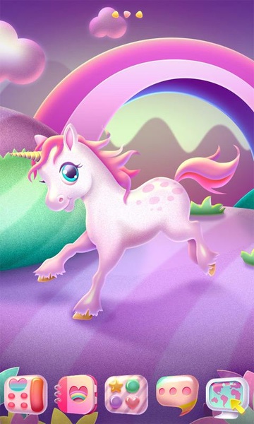 unicorn GOLauncher EX Theme - Preview 3
