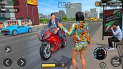Bike Taxi Driving Games 3D screenshot 1