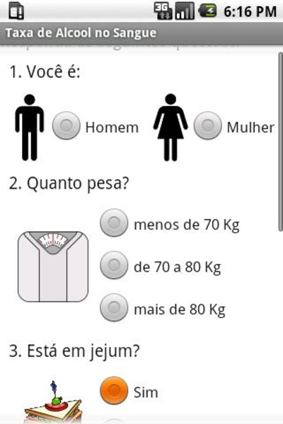 Taxa de Alcool - Preview 1