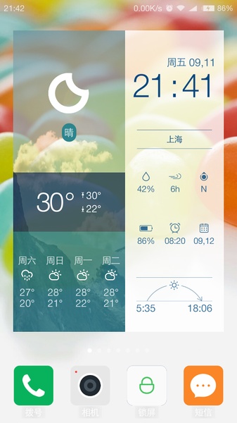 Clock Weather Transparent - Preview 7