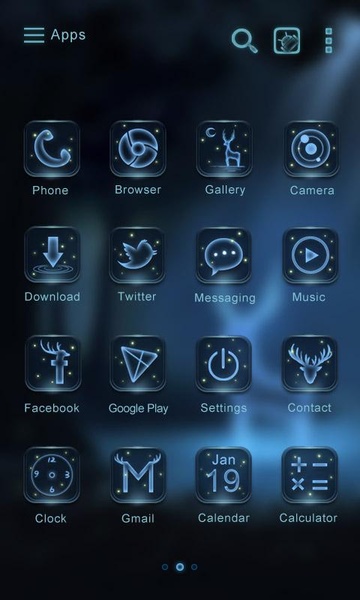 Deer GOLauncher EX Theme - Preview 3