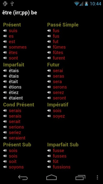 French Verbs - Preview 6