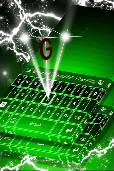 Neon Keyboard Go - Preview 2