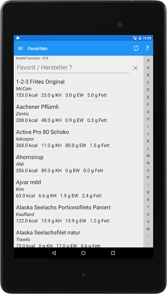 FoodLogger - Preview 3