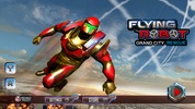 Flying Robot Grand City Rescue screenshot 1