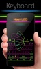 Neon LED GO Keyboard Theme screenshot 5