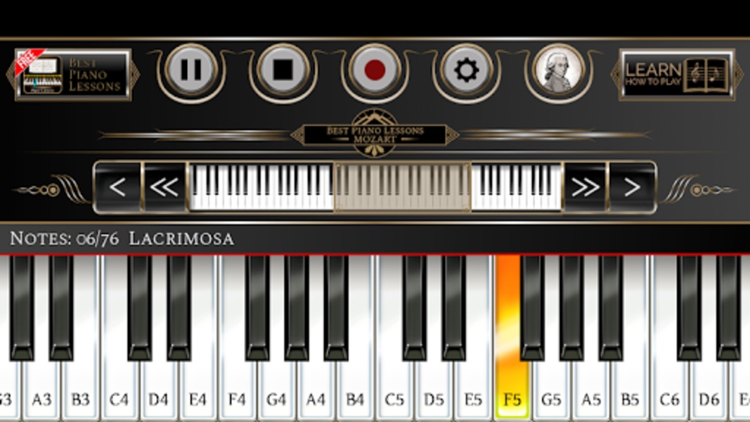 Piano Lessons Mozart 3.0.2 Screen Prints 6