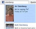 Facebook Toolbar screenshot 1