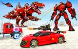 Dino Robot Car Transform Games screenshot 4